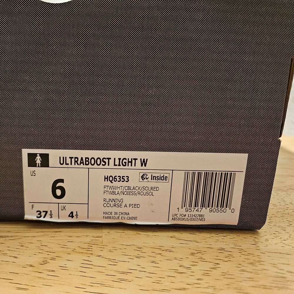 Adidas Ultraboost Light Sneakers Women's Size 6